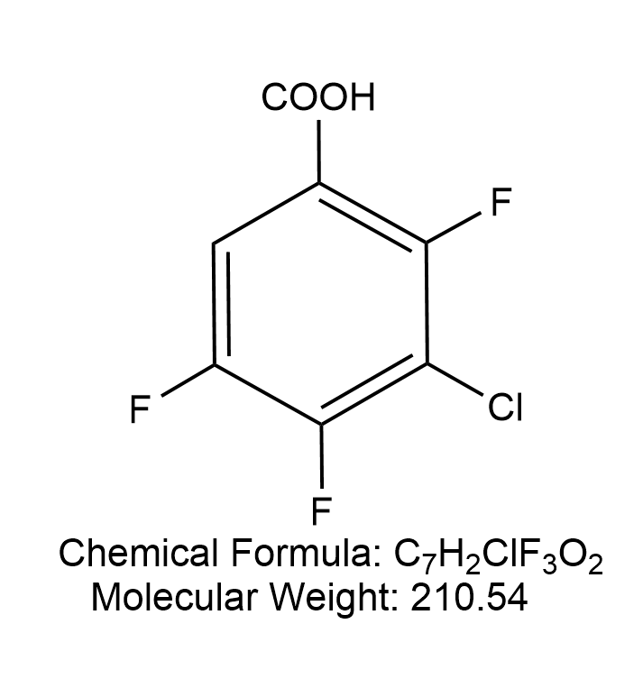 3-Chloro-2,4,5-Trifluorobenzoic Acid