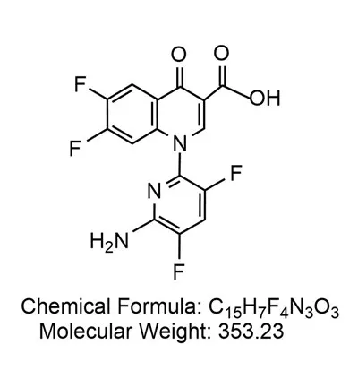 1-(6-Amino-3,5-difluoro-2-pyridinyl)-6,7-difluoro-1,4-dihydro-4-oxo-3-quinolinecarboxylic Acid