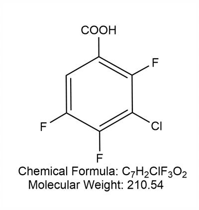 3-Chloro-2,4,5-Trifluorobenzoic Acid
